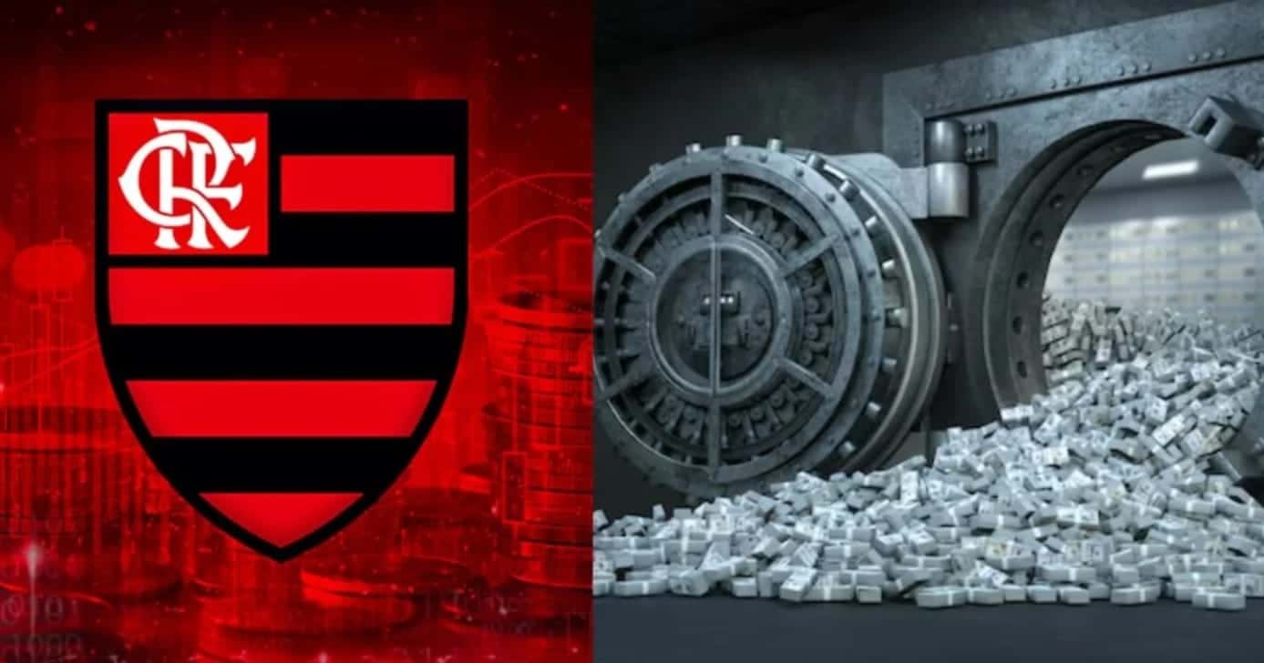 Flamengo faz a limpa nos cofres e despeja R$162M por joia da Europa - Foto: Montagem