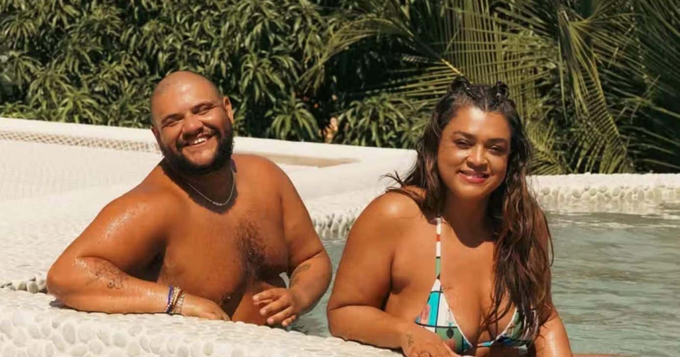 Gominho e Preta Gil (Foto: Arquivo pessoal / O Globo)