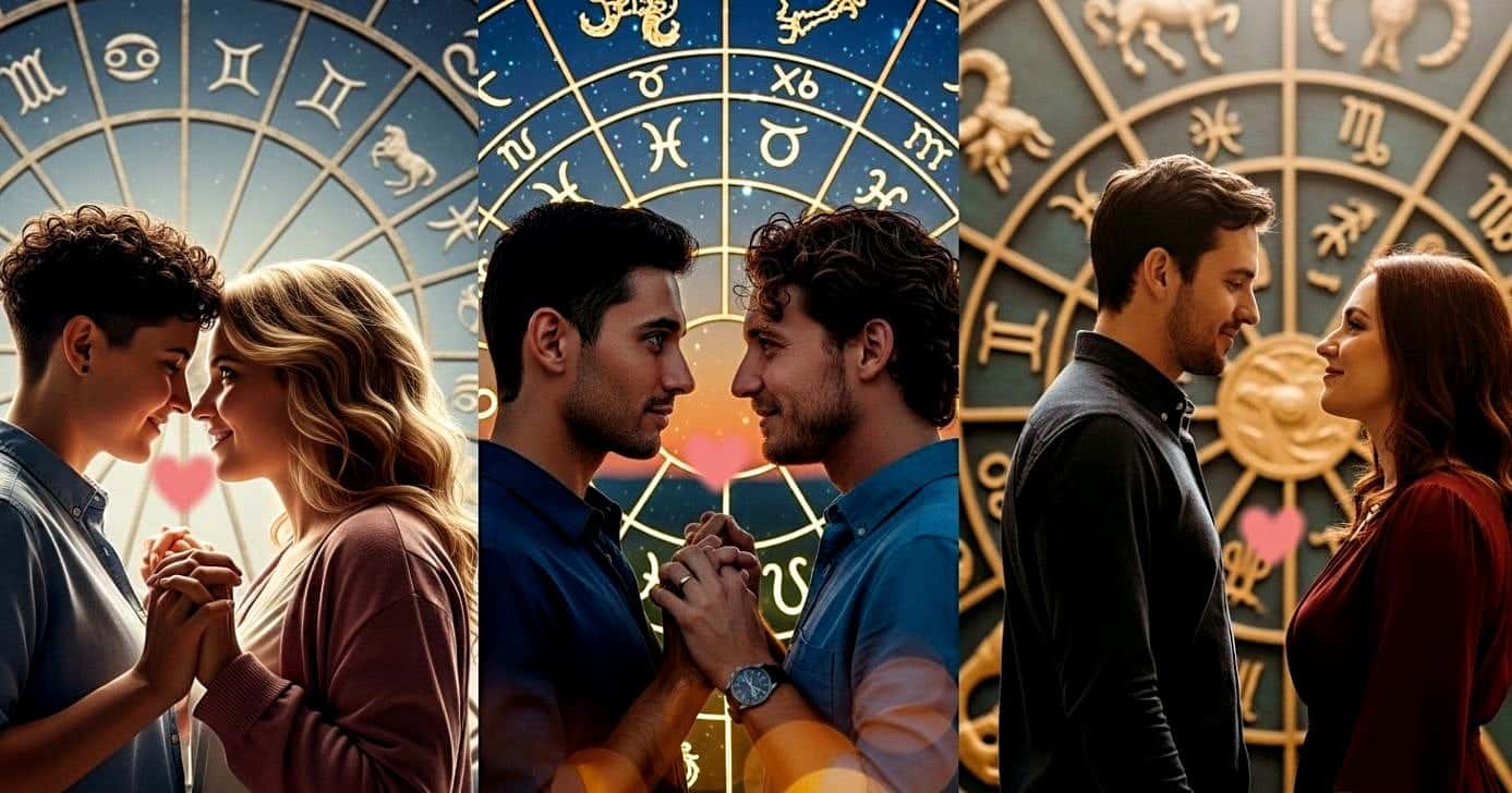 Signos mais leais e ideais para se relacionar do zodíaco (Foto Reprodução/Montagem/Lennita/Tv Foco/Canva/GMN)