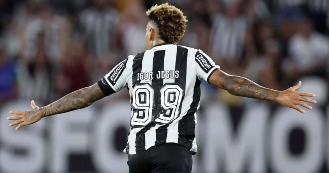 Igor Jesus deixou o Botafogo (Foto: instagram / @igorjesus0)