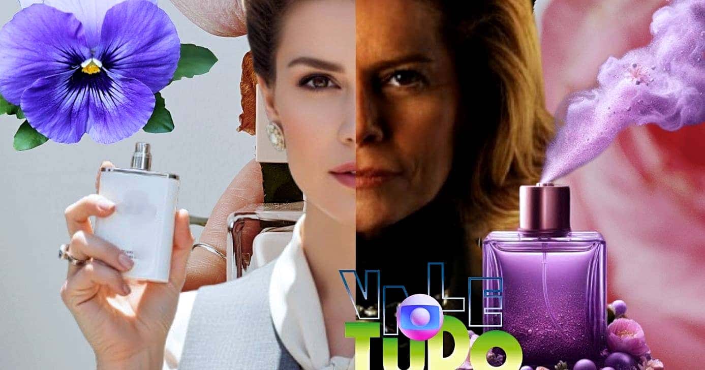 Se Odete Roitman usasse um perfume, usaria esse com certeza (Foto Reprodução/Montagem/Lennita/Canva/IA/GMN/Globo)