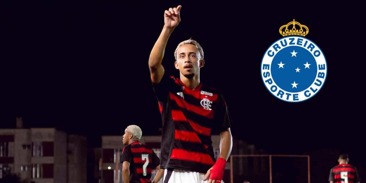 Matheus Gonçalves e Cruzeiro- Montagem TV Foco