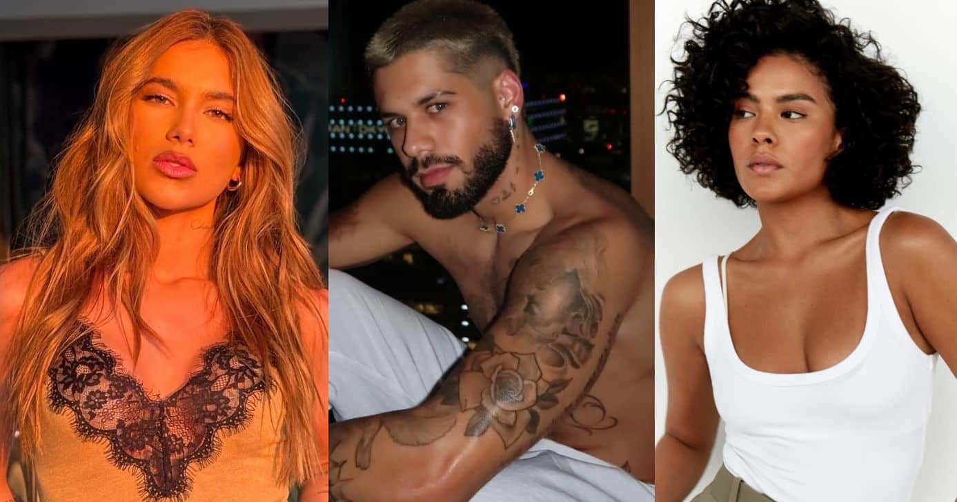 Virginia Fonseca, Zé Felipe e Bella Campos (Fotos: Reproduções / Instagram)