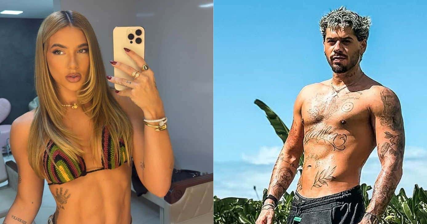 Virginia Fonseca e Zé Felipe (Fotos: Reproduções / Instagram)