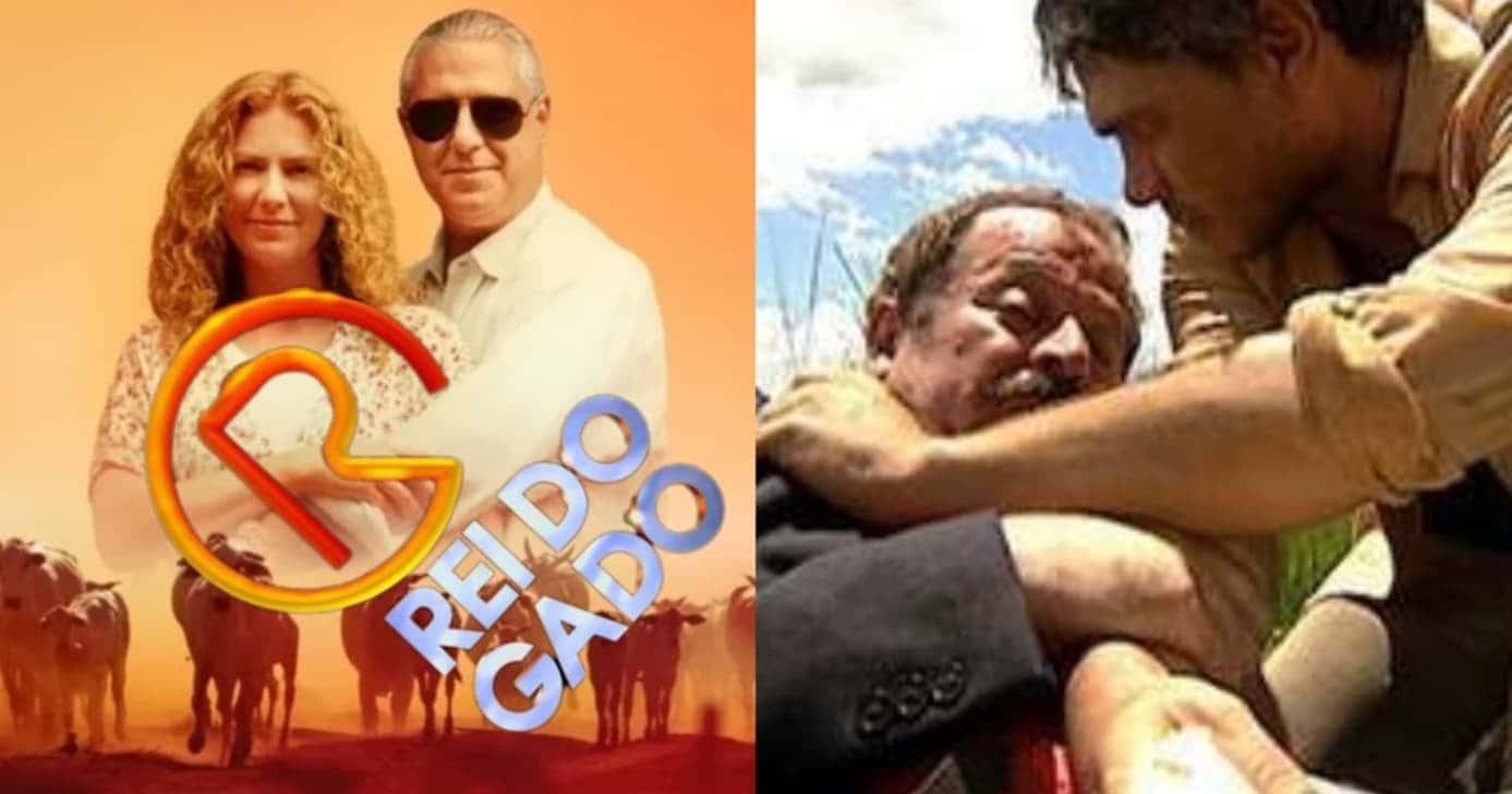 A confissão de ator de O Rei do Gado ao querer desistir de viver após grave acidente em gravação (Foto: Reprodução/ Divulgação/ Montagem)