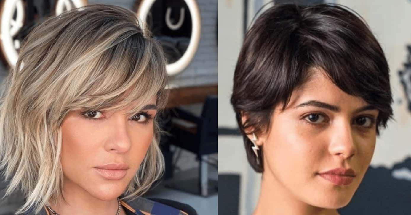 Corte de cabelo, Pixie alongado - Montagem / TV FOCO