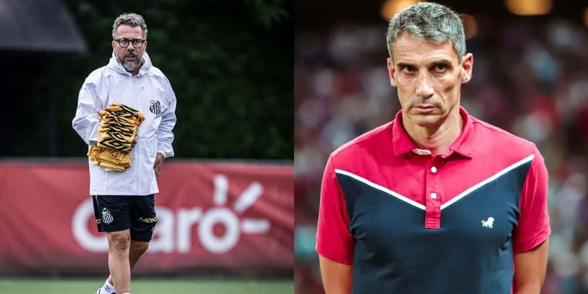 Cléber Xavier e Vojvoda são técnicos de futebol (Reprodução: Raul Baretta)