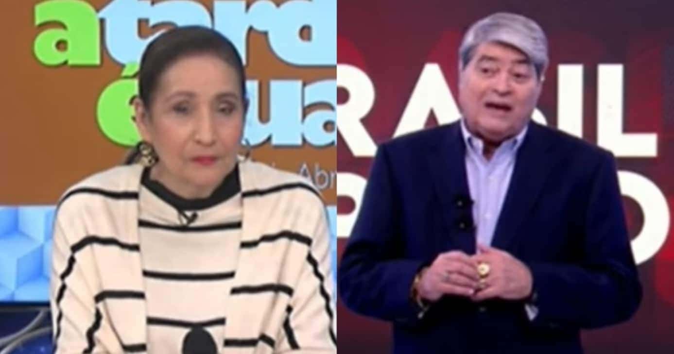 Datena faz confissão sobre o que passou com a esposa à Sonia Abrão e assume: “Muito triste” (Foto: Reprodução/ RedeTV!)