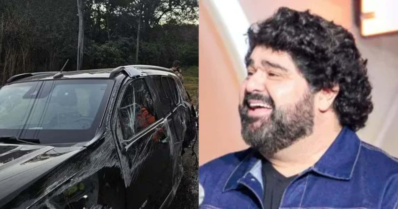 Cantor Fabiano Menotti sofreu acidente de carro (Foto: Reprodução/ Internet)