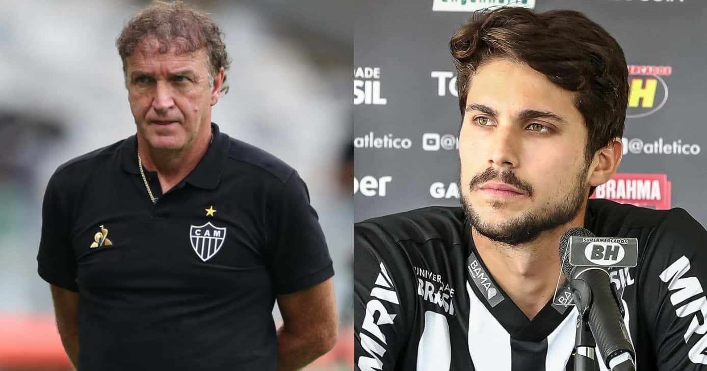 Igor Rabello arruma as malas no Atlético-MG para jogar no Tricolor (Foto: Reprodução/Montagem TV Foco)