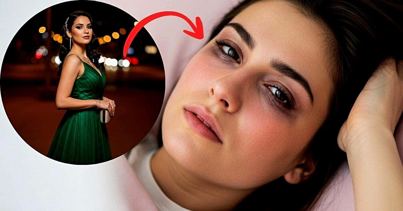 Veja o que acontece quando você dorme maquiada (Foto Reprodução/Montagem/Lennita/Tv Foco/Canva/GMN)
