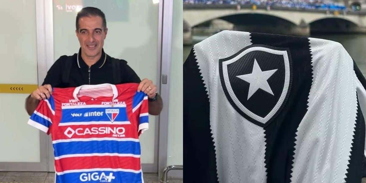 Renato Paiva manda buscar craque do Botafogo ao Fortaleza (Reprodução: Montagem TV Foco)