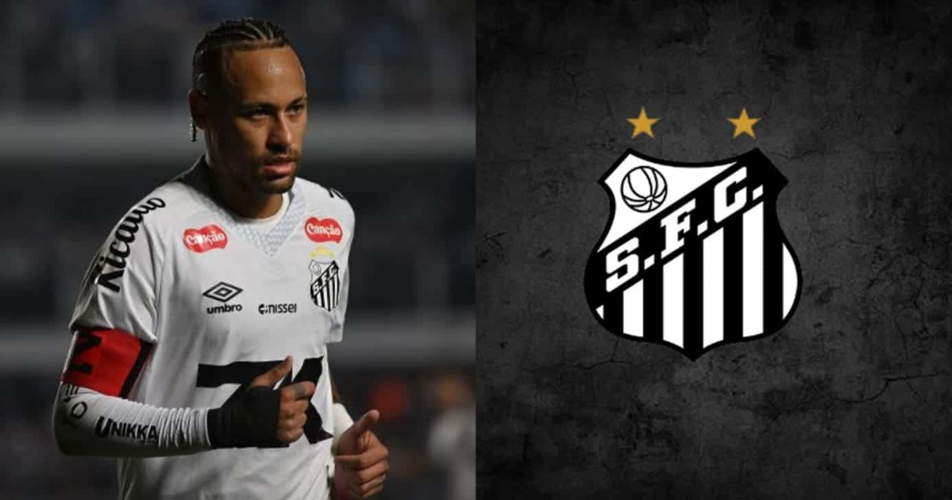 Neymar tem saída do Santos anunciada pra vestir azul - Montagem / TV FOCO