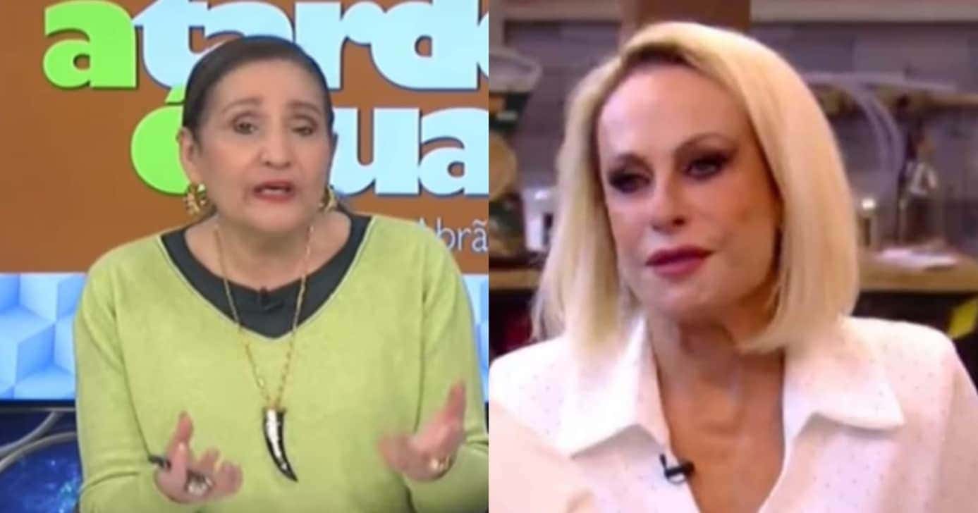 Sonia Abrão expõe choro de Ana Maria na Globo: “Teve que explicar tudo” (Foto: Reprodução/ YouTube/ Montagem)