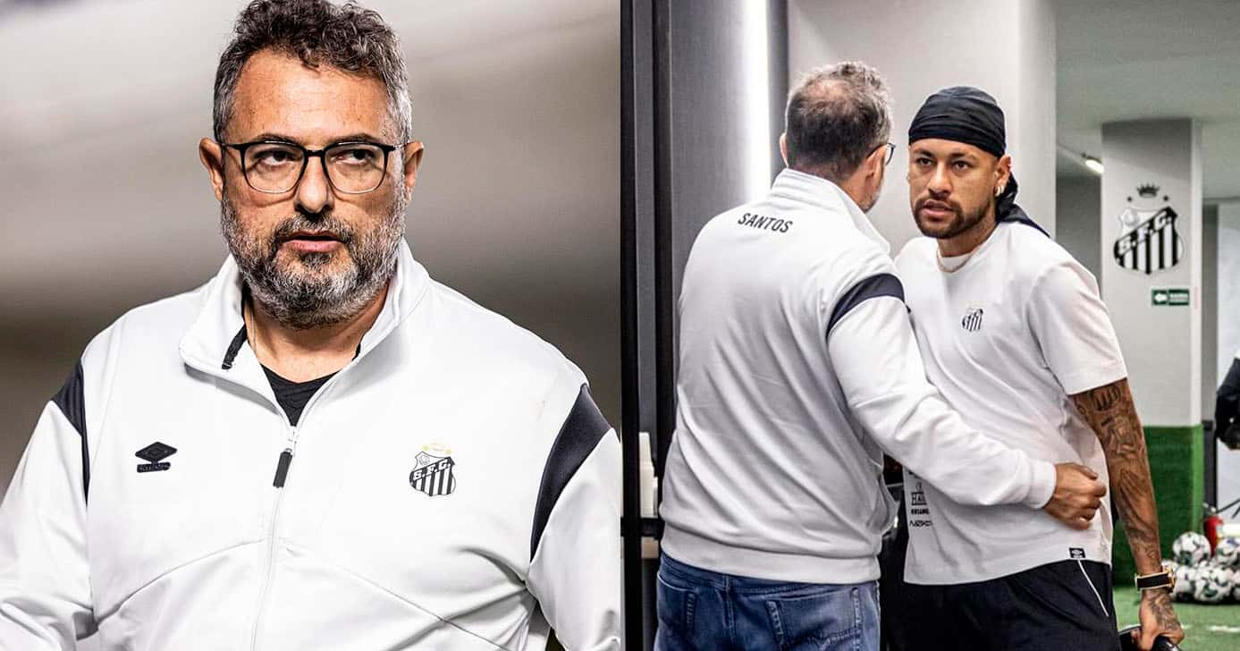 Alexandre Mattos - Neymar no Santos (Foto: Reprodução- Instagram)