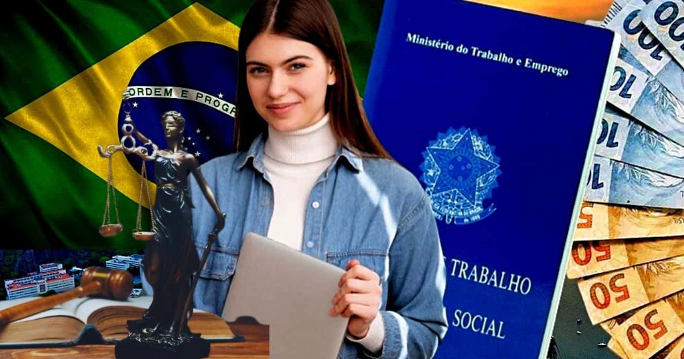 Lei trabalhista prevê pagamento em dobro em determinados casos (Foto Reprodução/Montagem/Lennita/Canva/CLT)