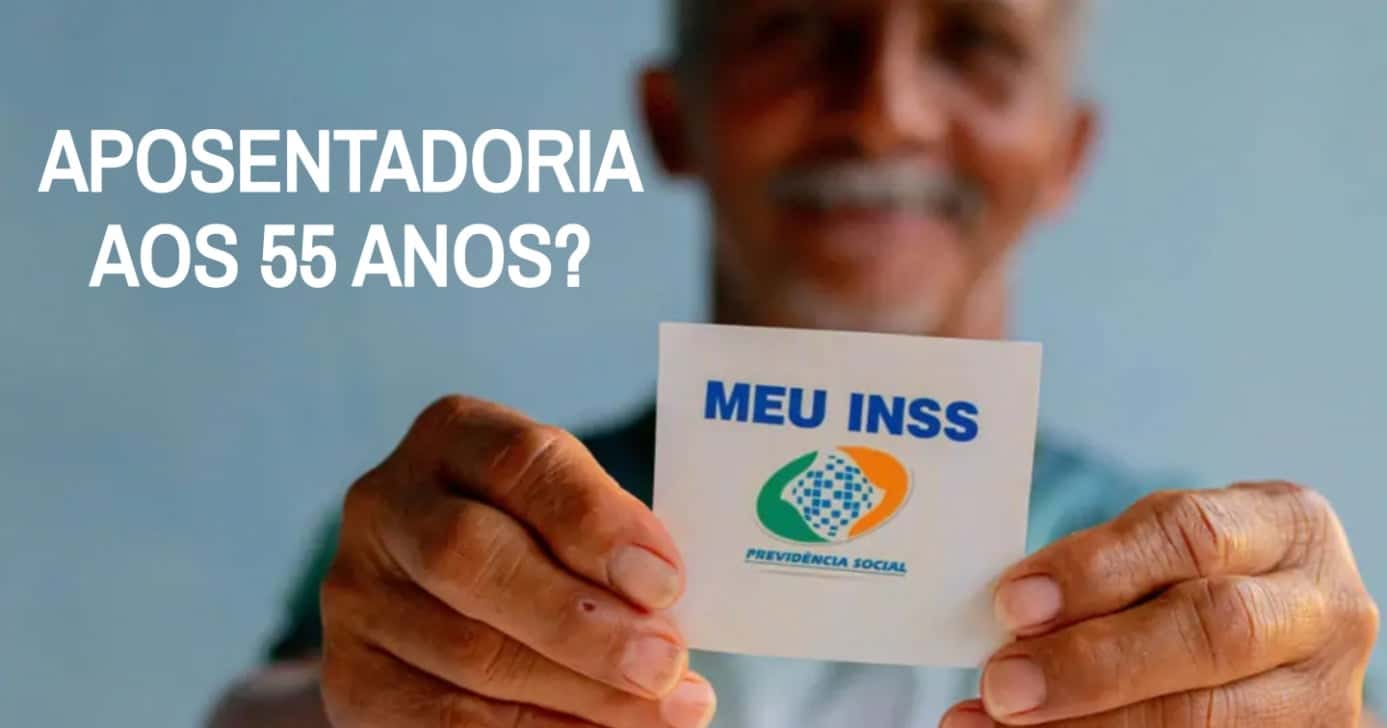 Como se aposentar aos 55 anos segundo o INSS (Foto: Reprodução/ Internet)
