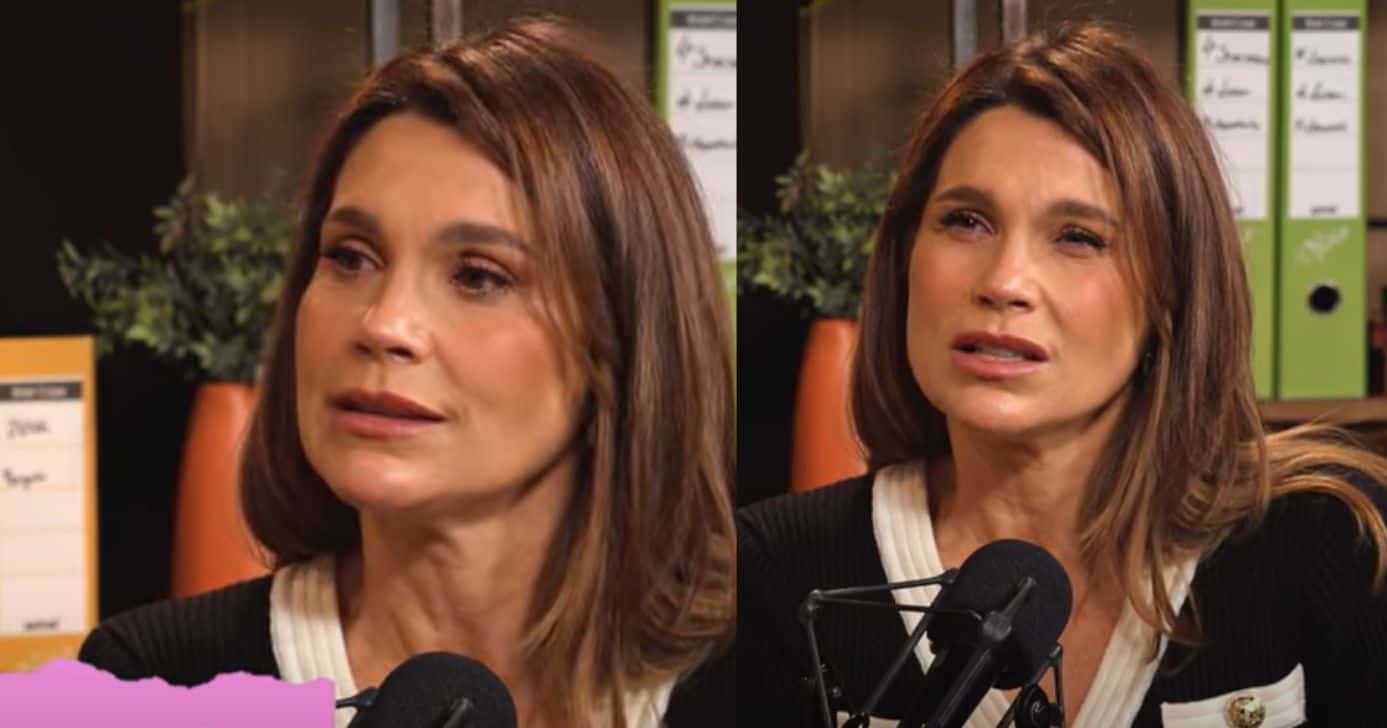 Flávia Alessandra - Fotos: Reprodução "Desculpa Alguma Coisa", videocast de Tati Bernardi no Canal UOL
