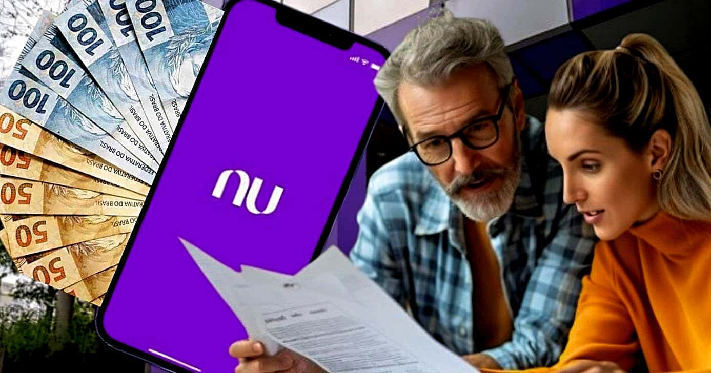 Nubank informa benefício inédito que contempla até quem não tem conta (Foto Reprodução/Montagem/Tv Foco/Canva/Lennita/)
