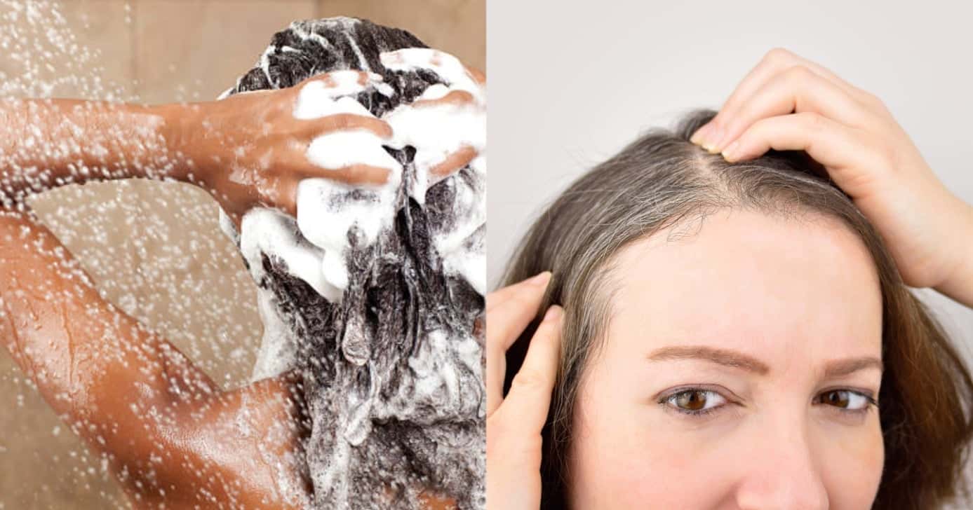 Shampoo para cabelos grisalhos - Montagem / TV FOCO