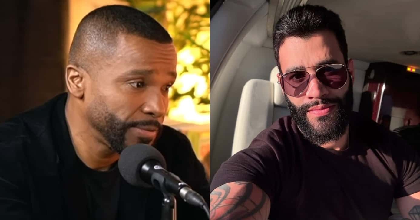 Alexandre Pires expõe situação com Gusttavo Lima e revela erro: "Ficou inflamado" (Foto: Reprodução/ YouTube/ Instagram/ Montagem)