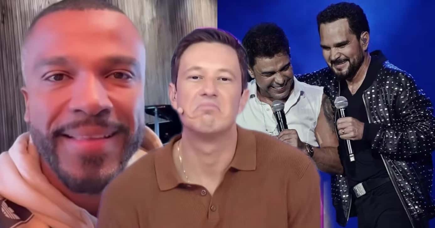 Cartolano revela situação de Alexandre Pires com Zezé e Luciano: "Compra briga com várias" (Foto: Reprodução/ SBT/ Instagram/ Montagem)