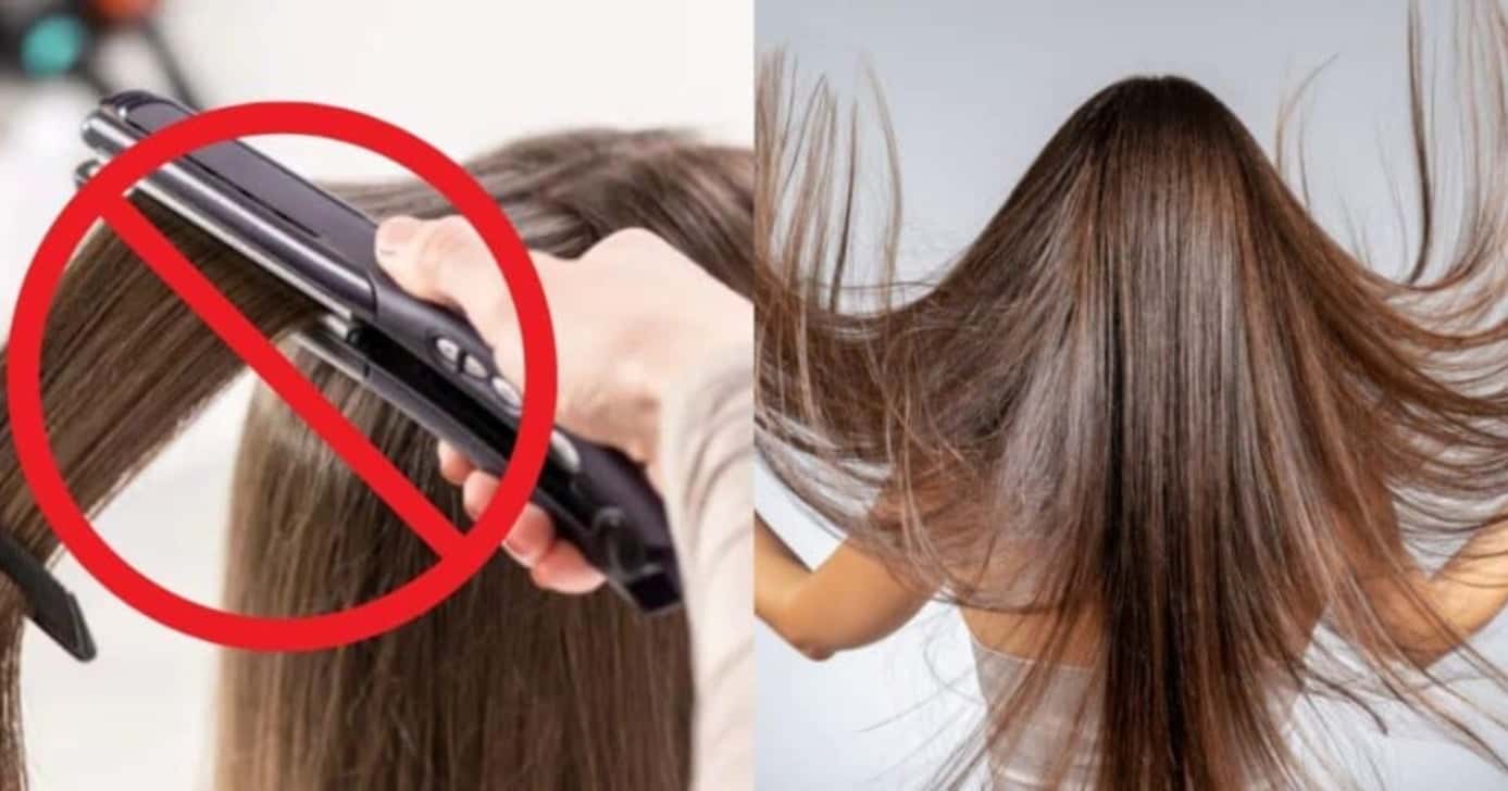Cabelos lisos sem chapinha - Montagem TVFOCO