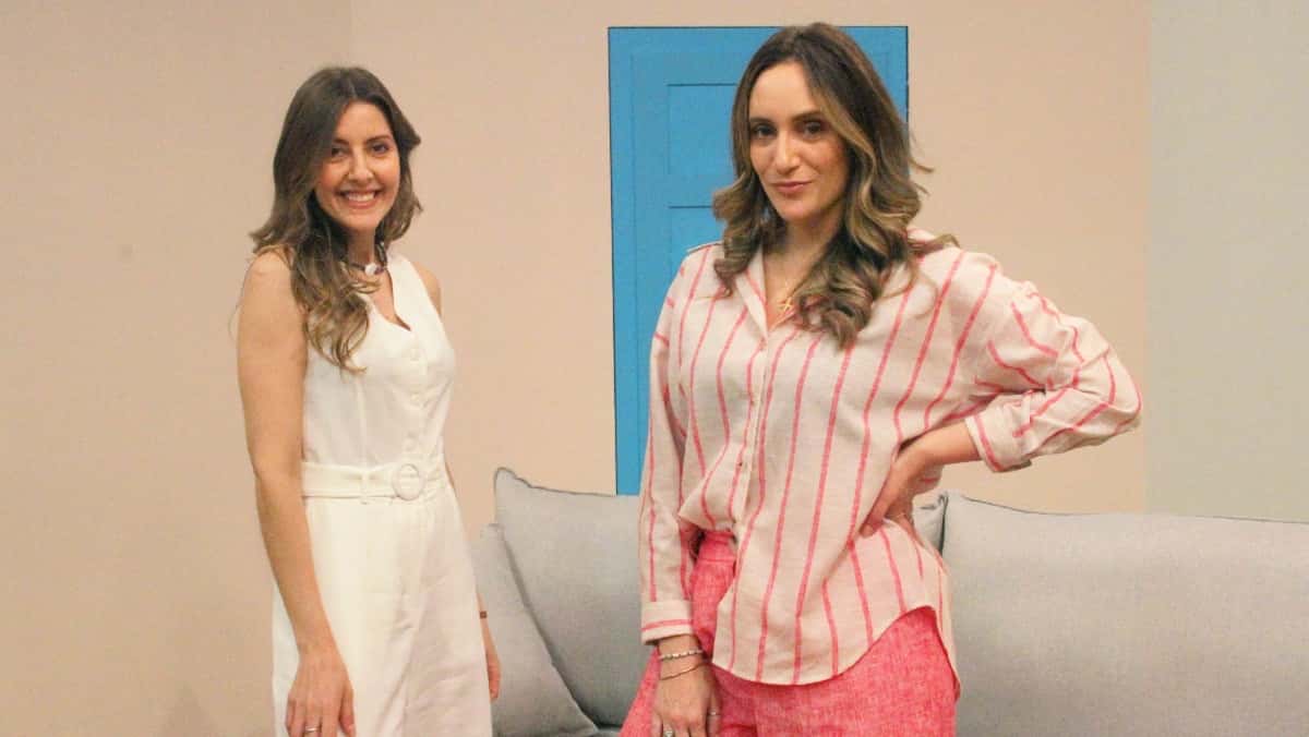 Taisa Pelosi e Paola Pretto - créditos: Divulgação RedeTV!