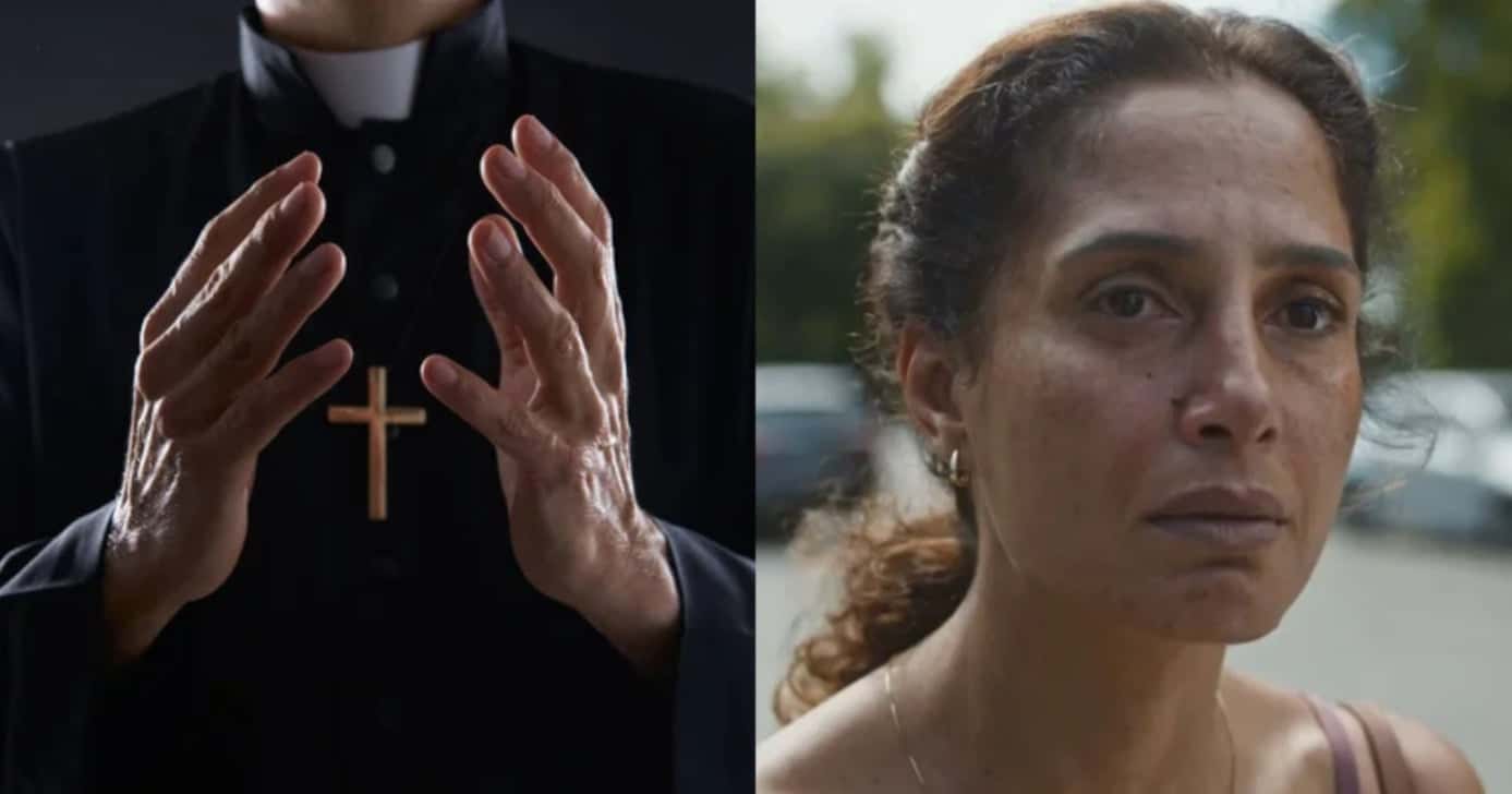 Padre revela segredo e traz mistério sobre Ellen estar viva - Montagem/TV FOCO