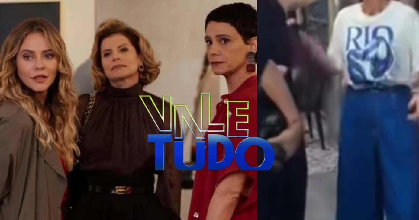 Estrela de Vale Tudo é cercada no meio do RJ e vídeo entrega atitude com os fãs (Foto: Reprodução/ Globo/ Instagram/ Montagem)