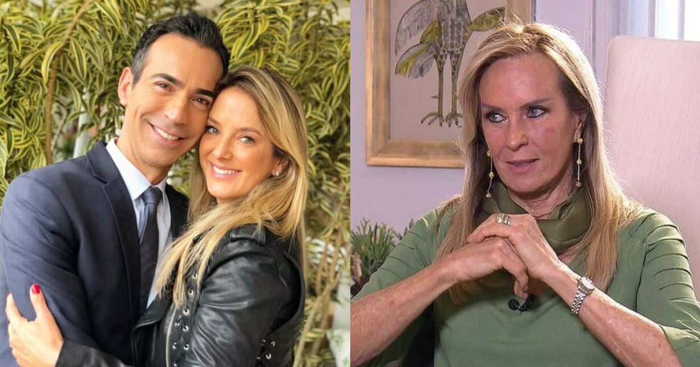 "Não me meto": O que Helô Pinheiro pensa sobre César Tralli? (Foto: Reprodução/Montagem TV Foco)