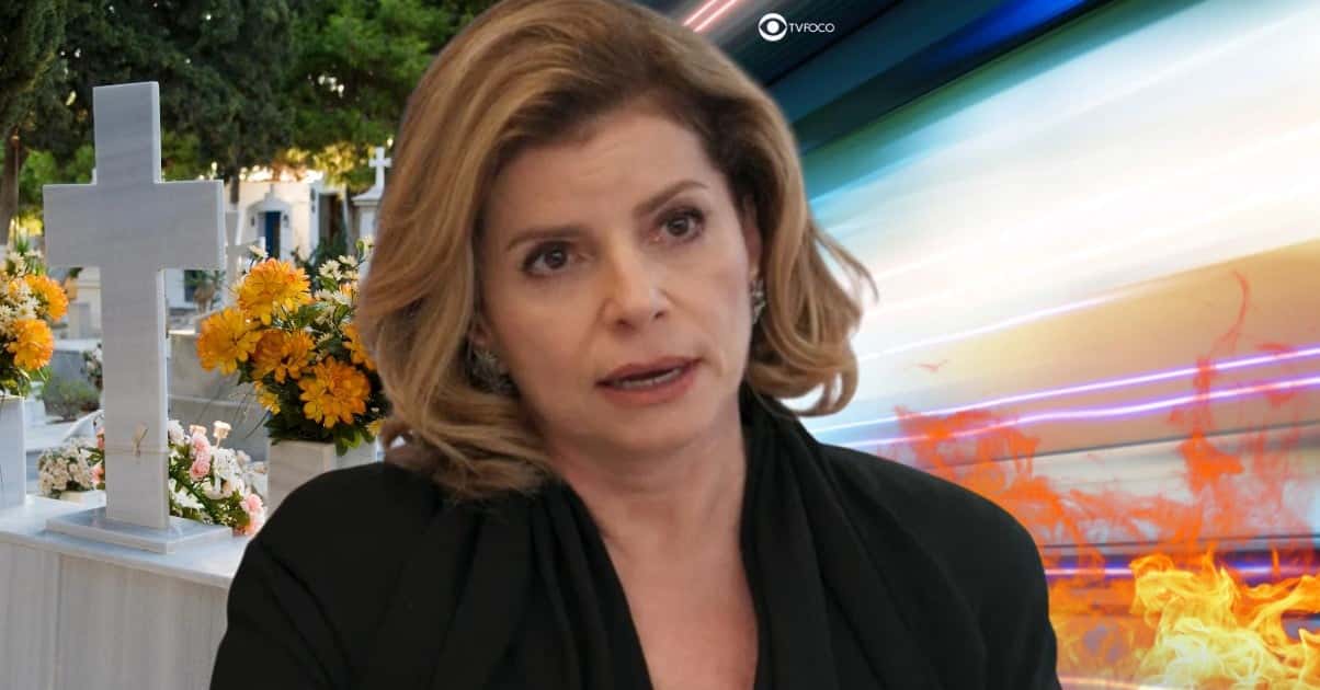 Ilustração de morte, reclusão e falência e Odete em Vale Tudo (Foto: Reprodução / Globo / Montagem TV Foco)