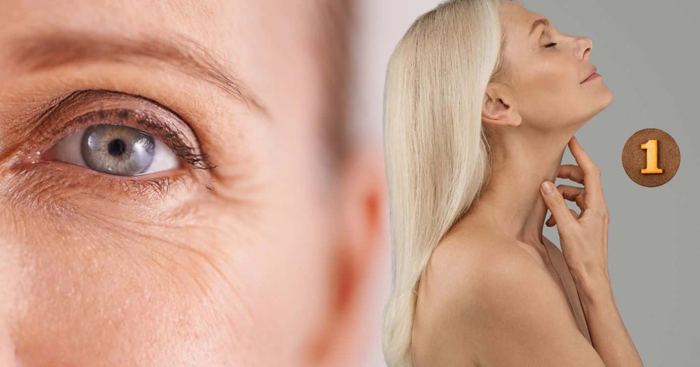 Ilustração de 1 ingrediente natural que elimina rugas das idosas 60+ (Foto: Reprodução / Canva / Montagem TV Foco)