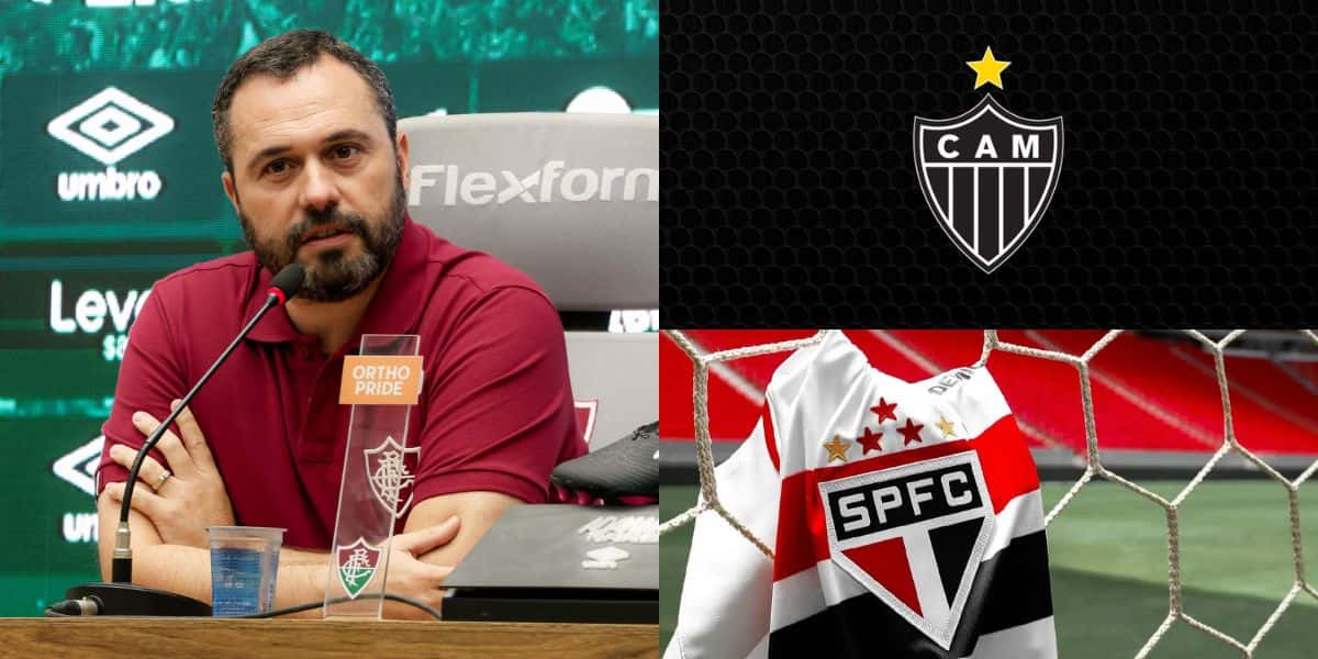 Mário Bittencourt confirma chapéu no SP por craque do Atlético-MG (Reprodução: Montagem TV Foco)