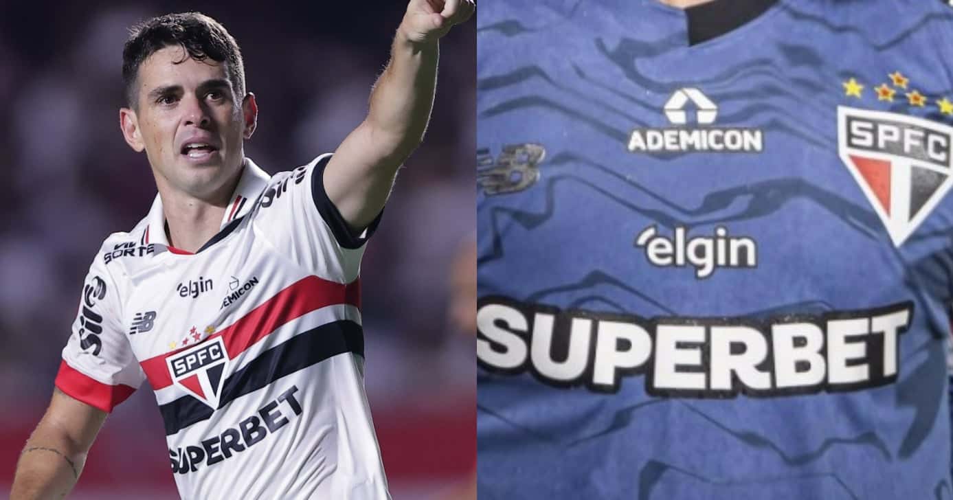 Dupla de Oscar deixa o São Paulo para vestir camisa verde de rival (Foto: Reprodução/Montagem TV Foco)