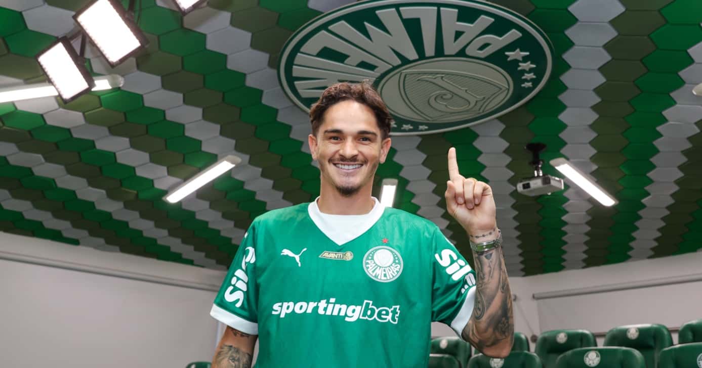Khellven, jogador contratado pelo Palmeiras - Foto: Palmeiras