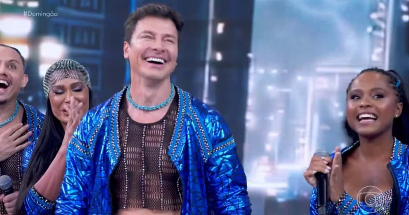 Rodrigo Faro no Dança dos Famosos, da TV Globo(Foto: Reprodução/ Globo)