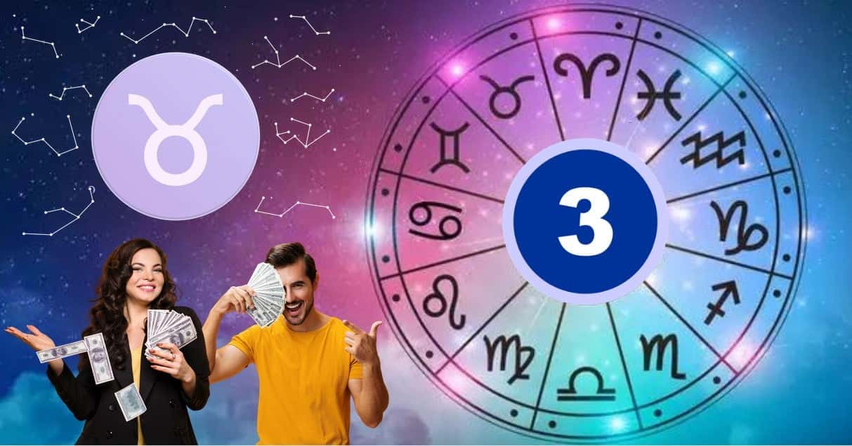 Ilustração de signos e prosperidade financeira (Foto: Reprodução / Canva / Montagem TV Foco)