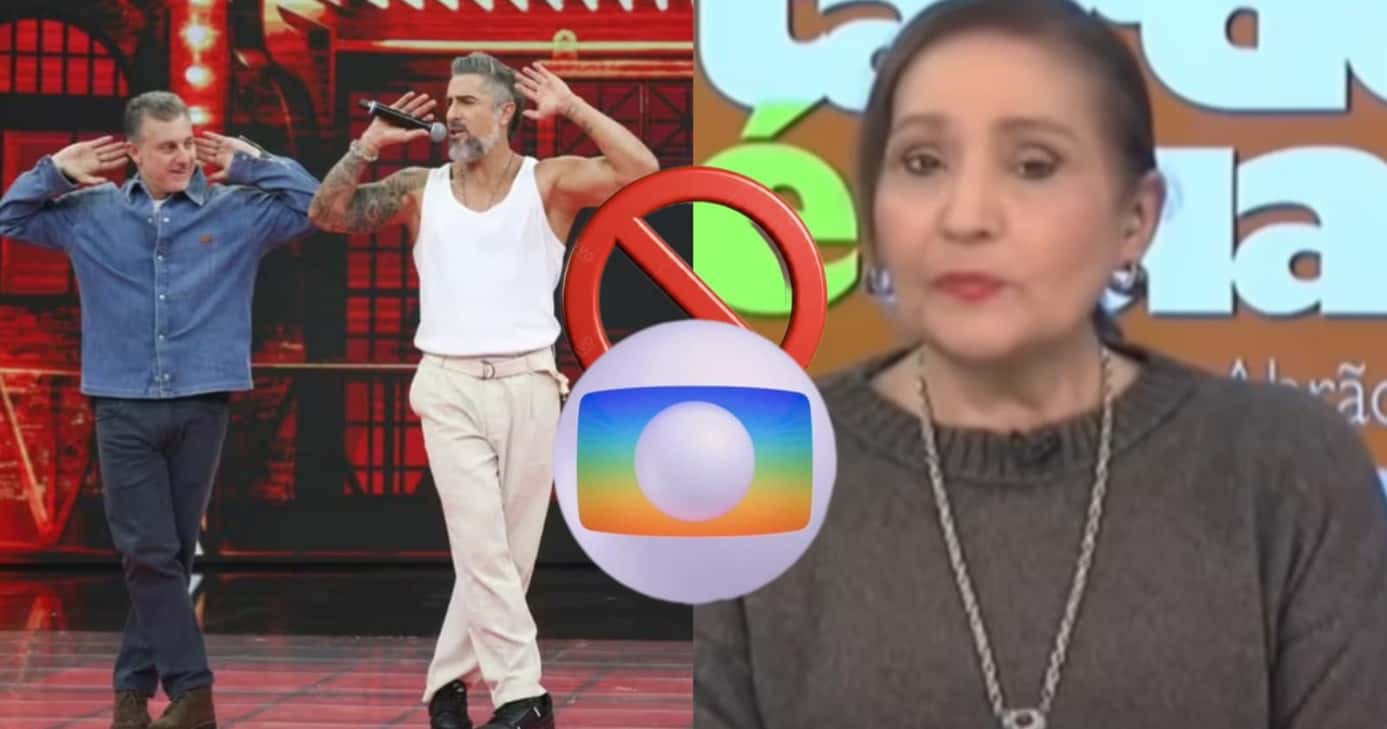 Sonia Abrão se revolta com situação sobre apresentador da Globo e exige basta: "Parem" (Foto: Reprodução/ Globo/ RedeTV!/ Montagem)