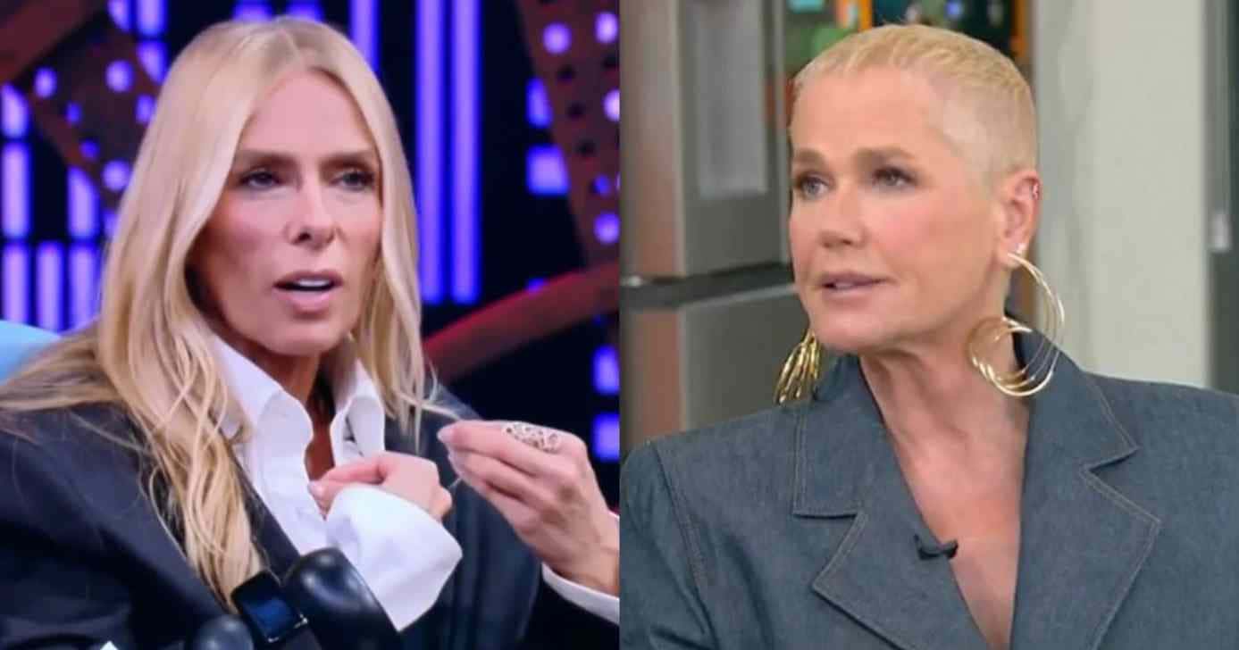Adriane Galisteu e Xuxa (Fotos: Reproduções / Globo)