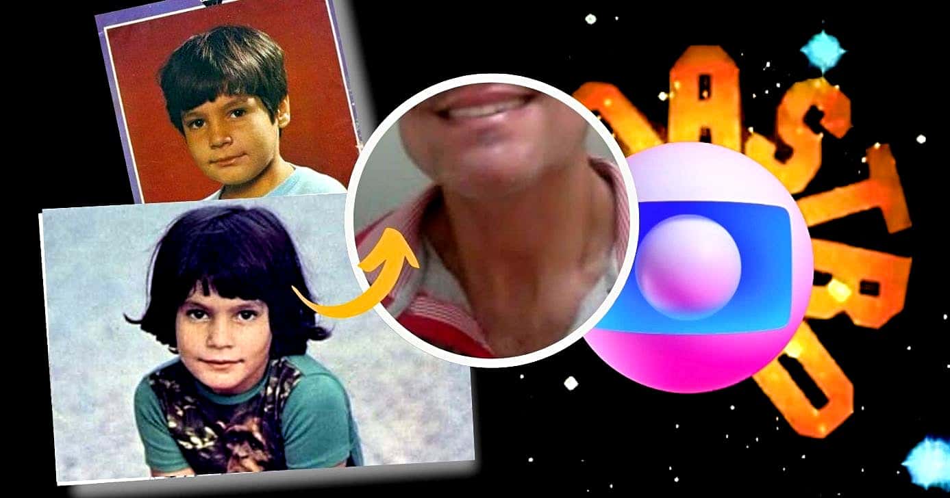 Astro mirim de "O Astro" vive assim atualmente e longe dos holofotes (Foto Reprodução/Montagem/Lennita/Tv Foco/Globo/Canva)