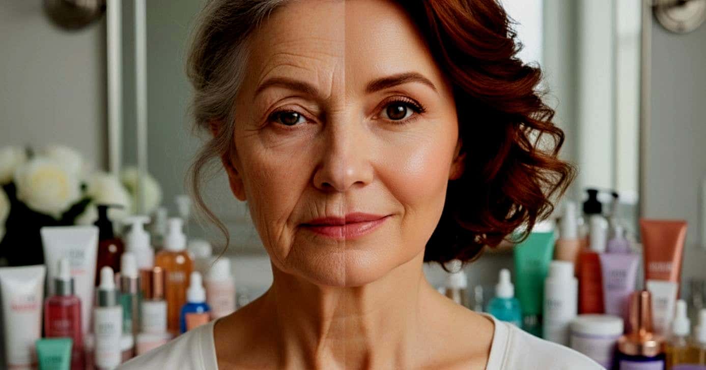 Rejuvenesça fazendo os processos de skincare corretamente (Foto Reprodução/Montagem/Lennita/TV Foco/Canva/GMN)