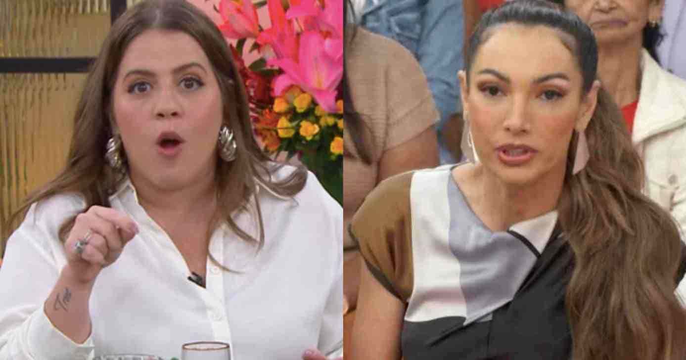 Tati Machado no Mais Você e Patrícia Poeta no Encontro (Fotos: Reproduções / Globo)