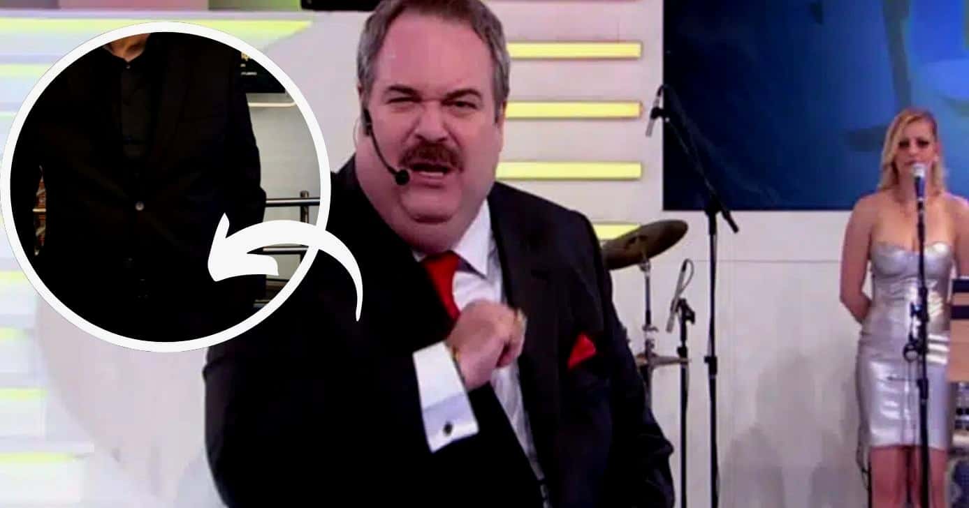 Gilberto Barros apresentando seu programa na RedeTv/ Gilberto barros na atualidade (Foto Reprodução/Montagem/Lennita/Tv Foco/YouTube/Instagram @Gilberto Barros Oficial)