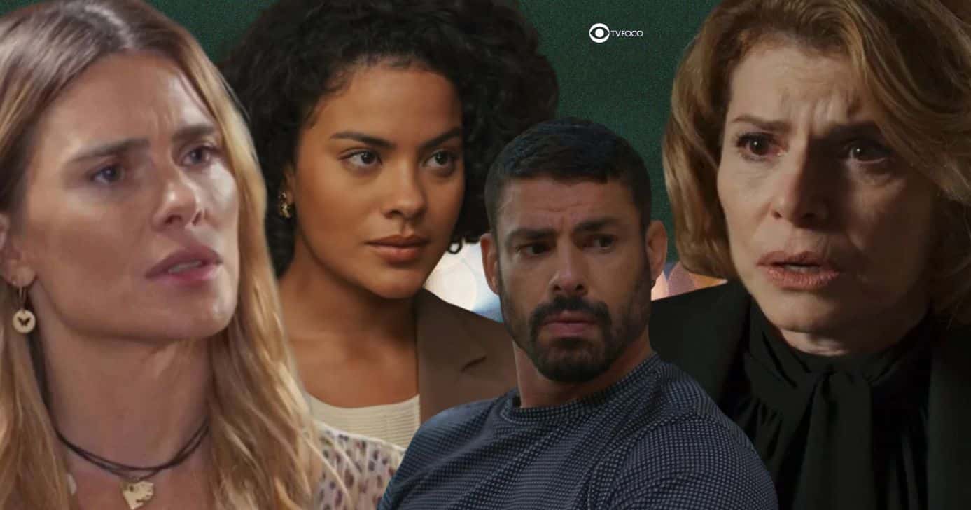 Leila, Fátima, César e Odete em Vale Tudo (Foto: Reprodução / Globo / Montagem TV Foco)