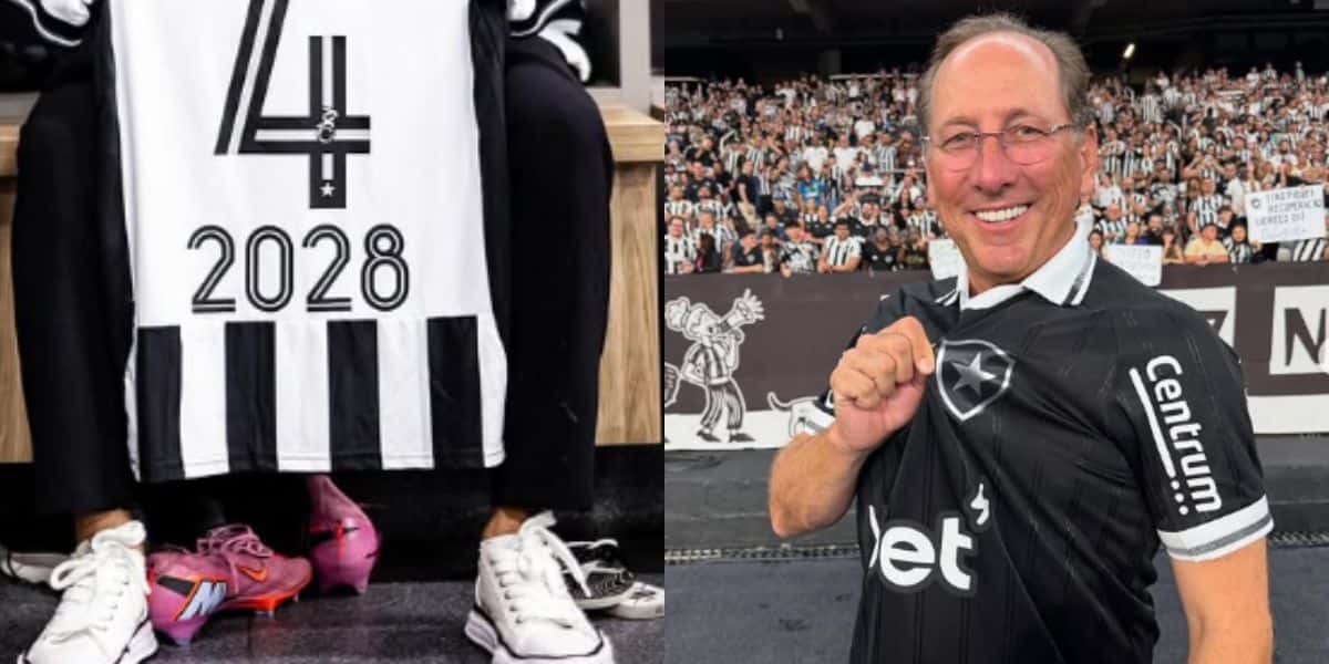 Textor confirma lateral-direito no Botafogo até 2028 (Reprodução: Instagram)