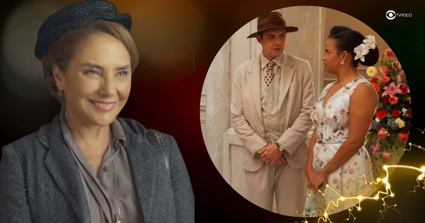 Zulma, Candinho e Dita em Êta Mundo Melhor! (Foto: Reprodução / Globo / Montagem TV Foco)