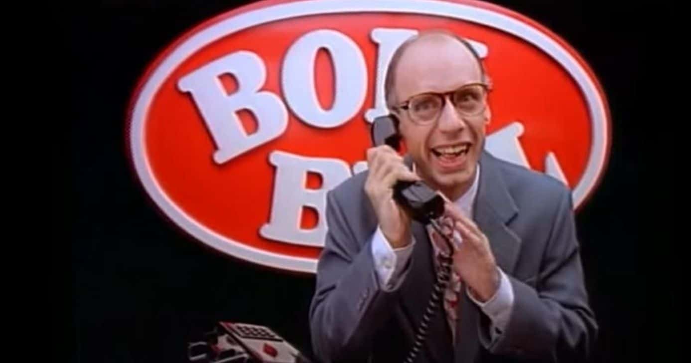 Ator Carlos Moreno como o Garoto Bombril (Foto Reprodução/YouTube)