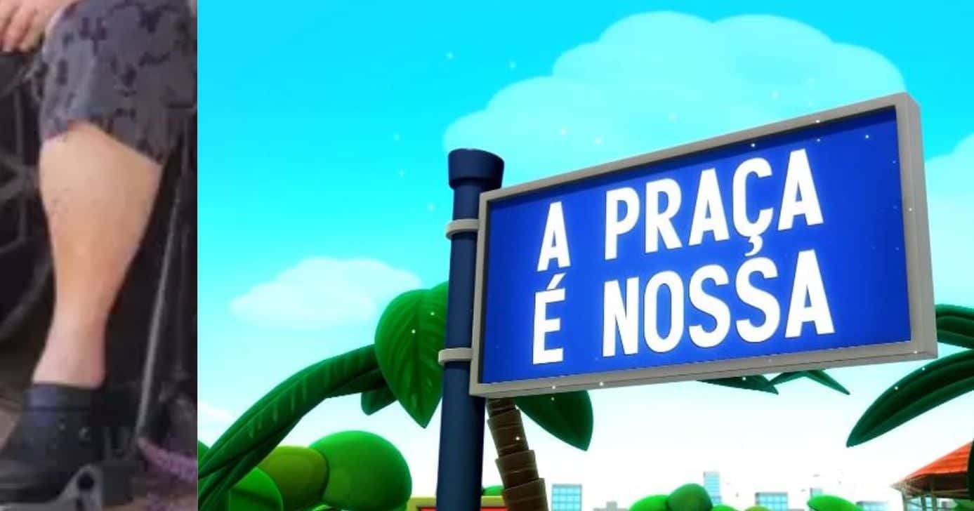 Humorista e A Praça É Nossa (Fotos: Reproduções / Instagram / SBT)