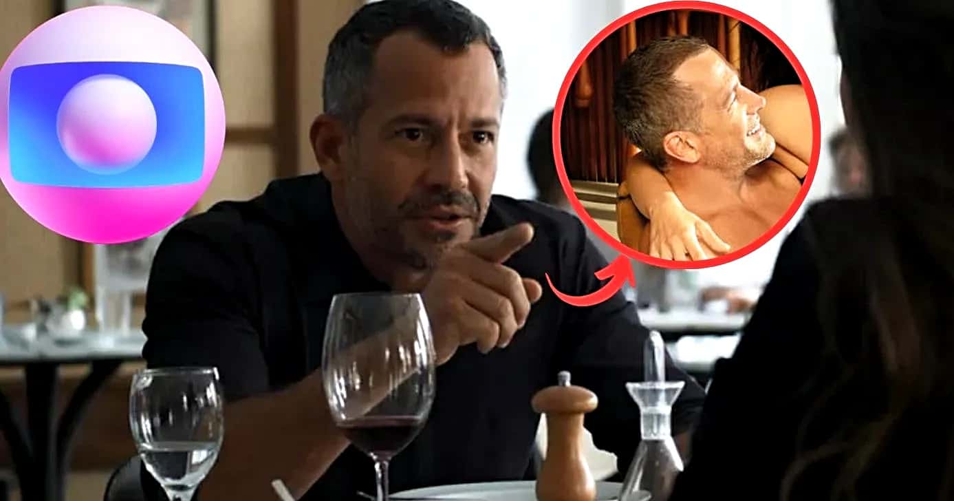 Malvino Salvador em cena de " A Dona do Pedaço"/ Recorte atual do ator (Foto Reprodução/Montagem/Lennita/Tv Foco/Canva/Globo